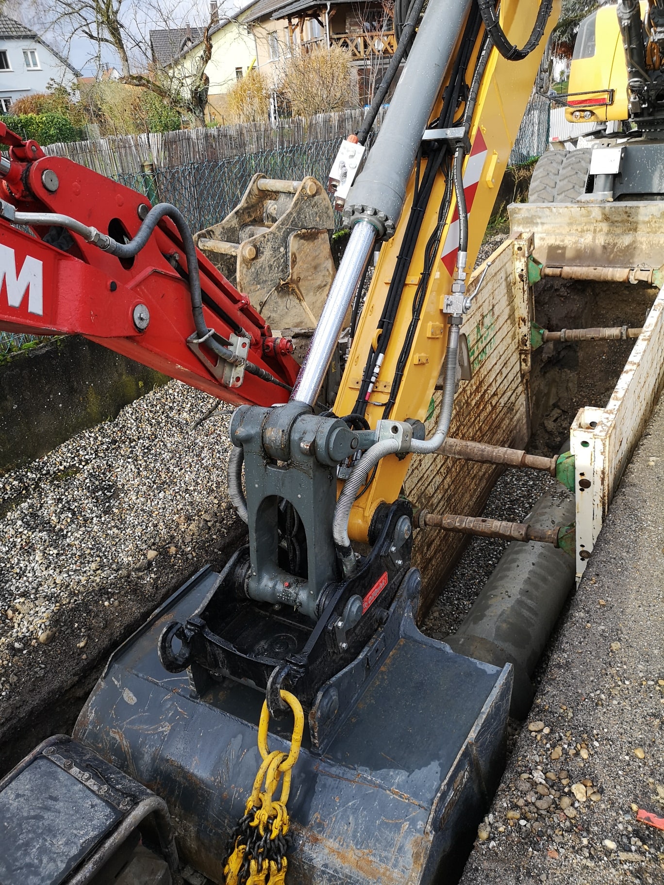 Travaux d'assainissement des eaux pluviales à Rohrwiller