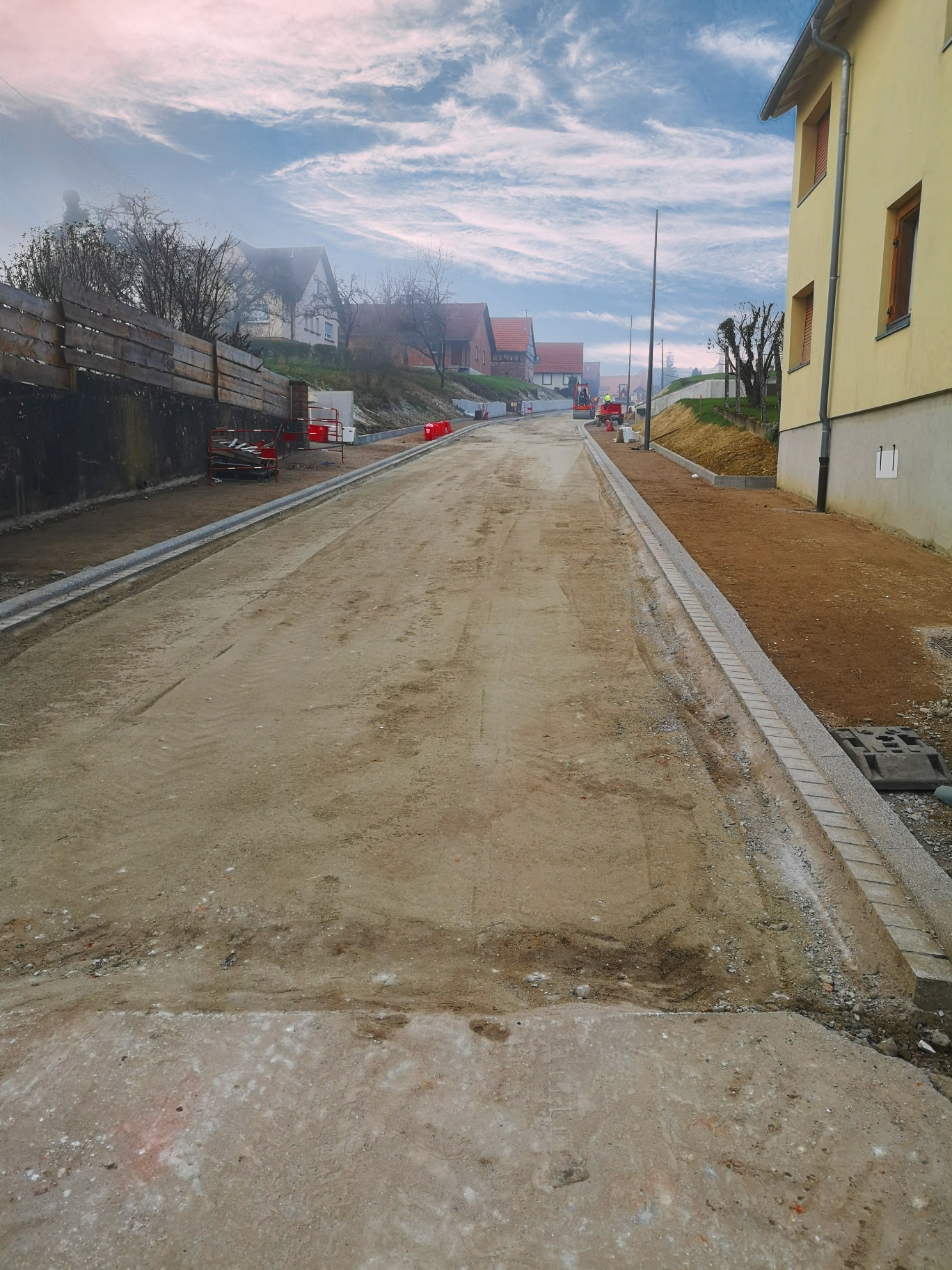 Travaux de voirie à Neuwiller