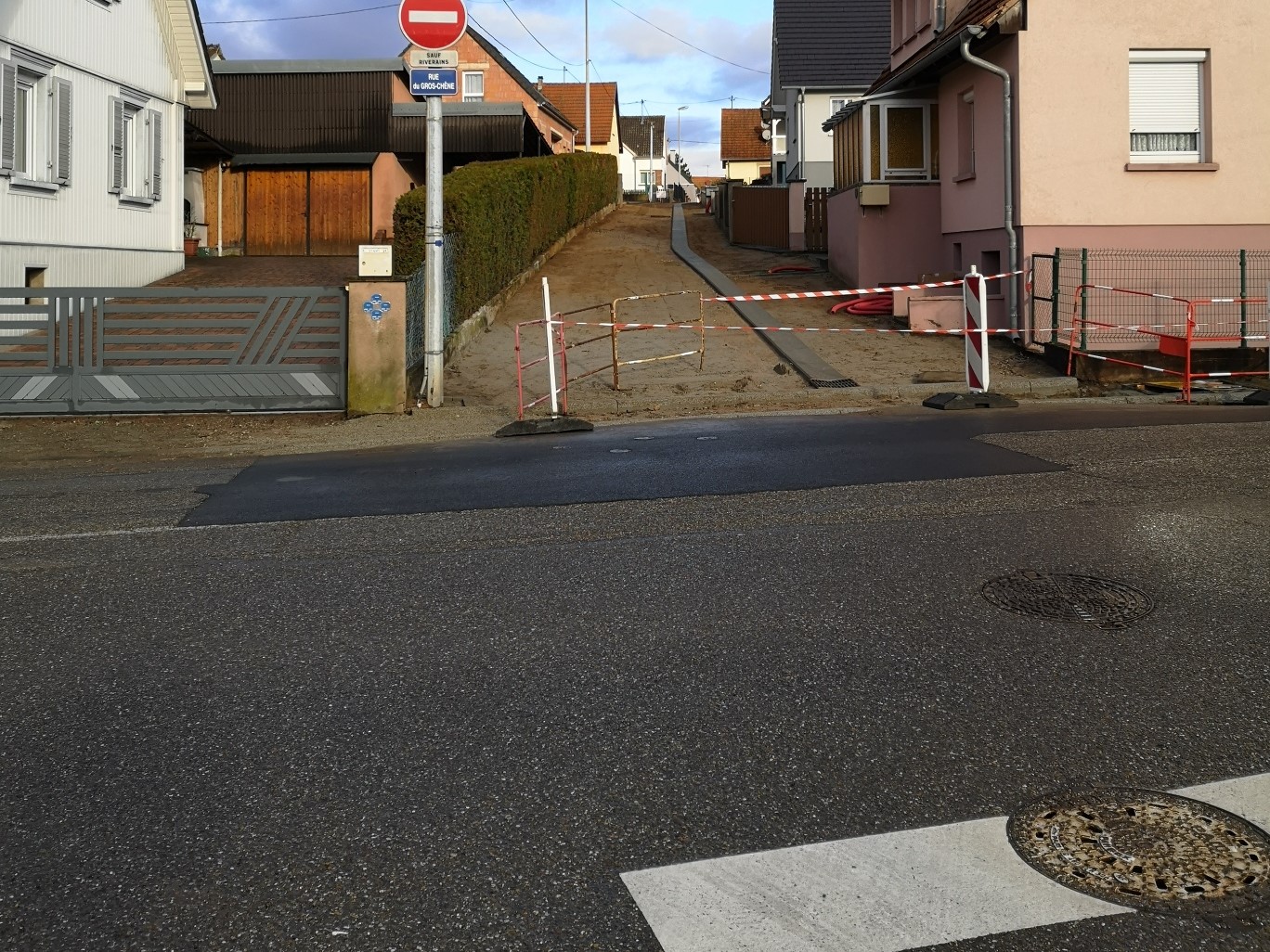 Travaux de voirie pour la commune de Schirrhoffen